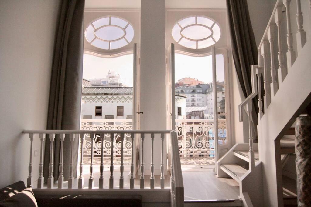 En Un Edificio Senorial: Duplex Totalmente Nuevo. Lägenhet Vigo Exteriör bild